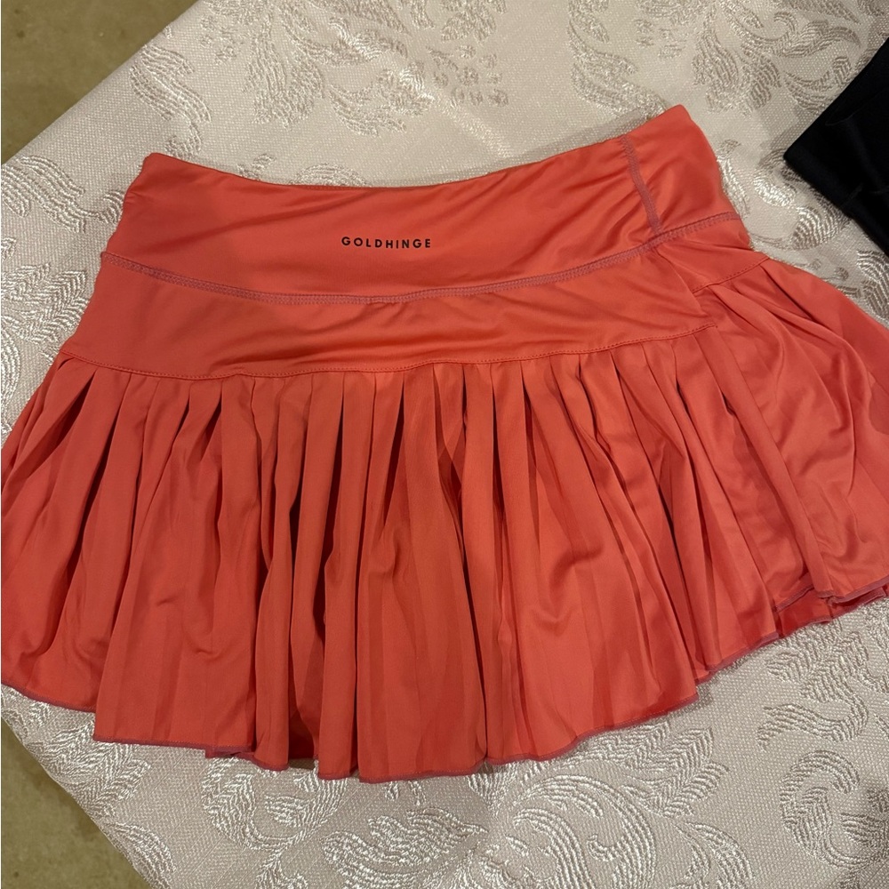 Coral GoldHinge Skirt - Size S